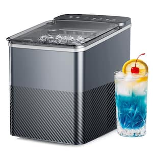 ICE CUBE❗️ 9.4 in. 26.5lb/24H Bullet Ice Countertop Portable Ice Maker