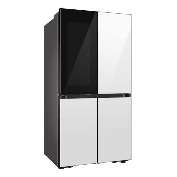 Samsung black glass fridge online