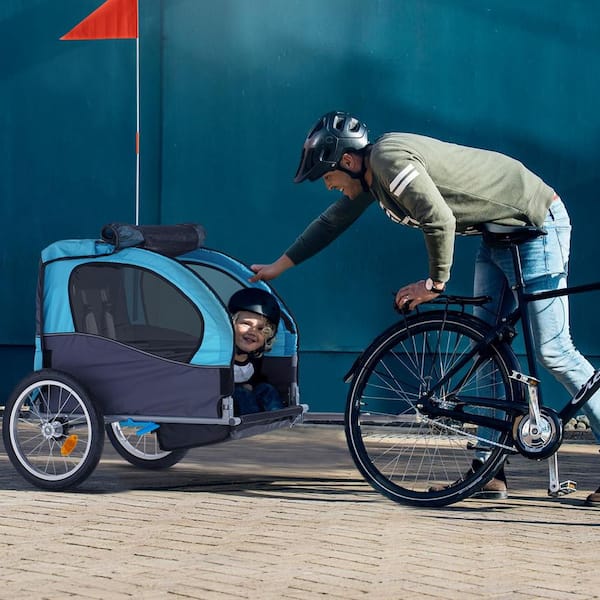 Bike with unreel Child Carrier