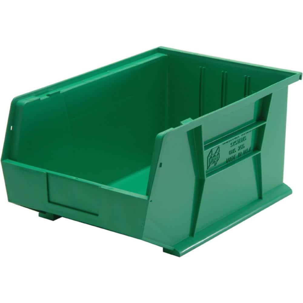 Ultra Series 13.71 Qt. Stack and Hang Bin in Green (4-Pack) price history on PriceWatchPro