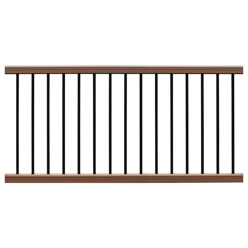 Ultrashield Hemispheres 36 in. x 3 in. x 6 ft. Brazilian Ipe Composite Railing Kit price history on PriceWatchPro