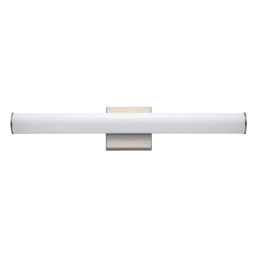 Rail 5CCT 24 in. 1 Light Satin Nickel LED Vanity Light price history on PriceWatchPro