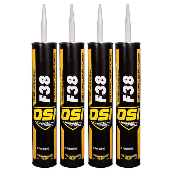 OSI F38 28 oz. VOC Drywall and Panel Adhesive (4-Pack) 1498717