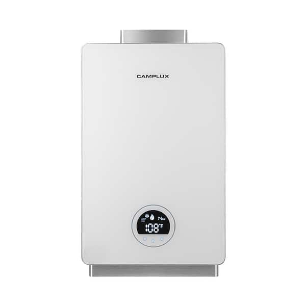 CAMPLUX ENJOY OUTDOOR LIFE Camplux 12L 3.18 GPM Residential Propane Gas Tankless Water Heater, White