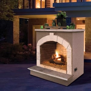 48 in. Propane Gas Outdoor Fireplace
