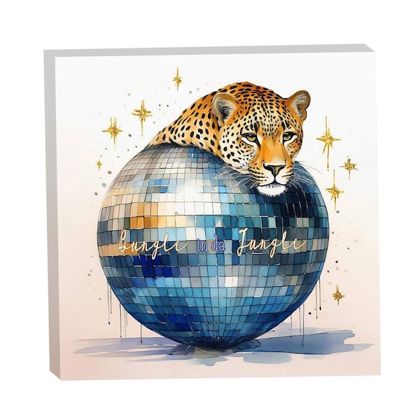 VENICE BEACH Collections Bungle in the Jungle by Grotto Studios 1-Piece Unframed Graphic Print Animal Poster Art Print 20 in. x 20 in.