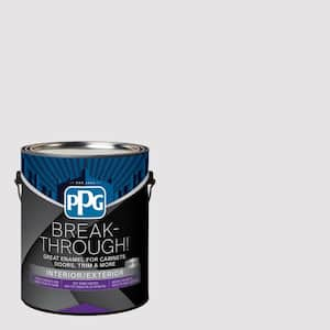 1 gal. PPG1014-2 Gray Whisper Satin Door, Trim & Cabinet Paint