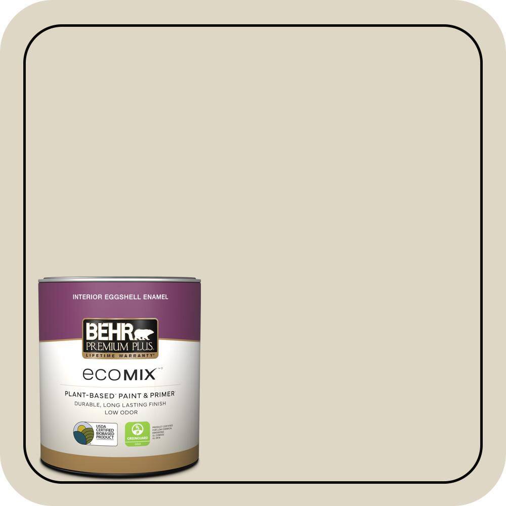 1 qt. #BWC-27 Alpaca Blanket Eggshell Enamel EcoMix Plant-Based Interior Paint & Primer price history on PriceWatchPro