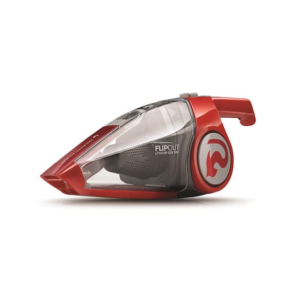 Dirt Devil FlipOut 20V Lithium Powered Cordless Handheld Vacuum Cleaner, with Crevice Tool, in Red, BD10320B