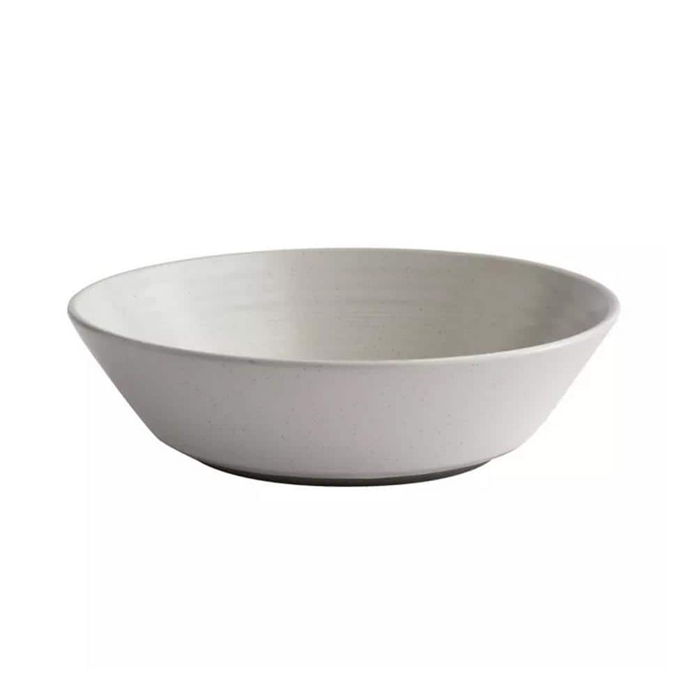 White Ceramic 16-Piece Round Dinnerware Set for 4