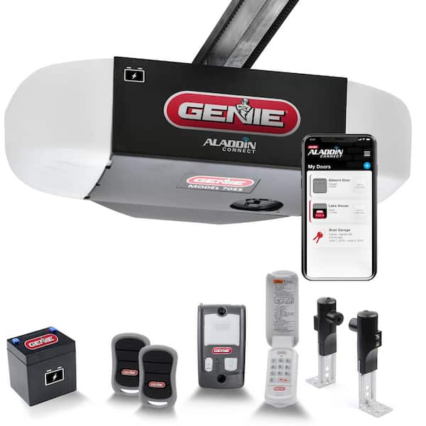 Genie StealthDrive 1-1/4 HPc Ultra-Quiet Belt Drive Smart Garage Door Opener w/ Battery Backup and Aladdin Connect Smart Home