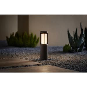 Madison 20-Watt Equivalent Low Voltage Bronze Hardwired Integrated LED Weather Resistant Outdoor Path Light