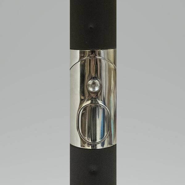 Hampton Bay 10 Ft X 6 Ft Aluminum Market Patio Umbrella In Oatmeal With Push Button Tilt 9106 01295800 The Home Depot