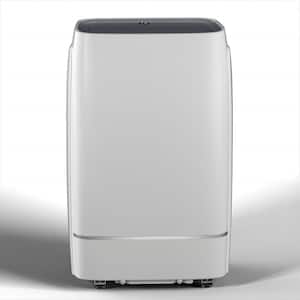 8,150 BTU DOE 115-Volt Portable Air Conditioner Cools 400 Sq. Ft. with Dehumidifier and Remote in White