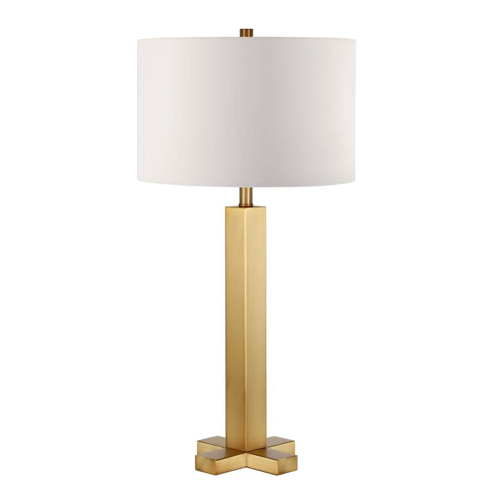 Meyer&Cross Dunand 27.25 in. Brass Table Lamp TL0484 - The Home Depot