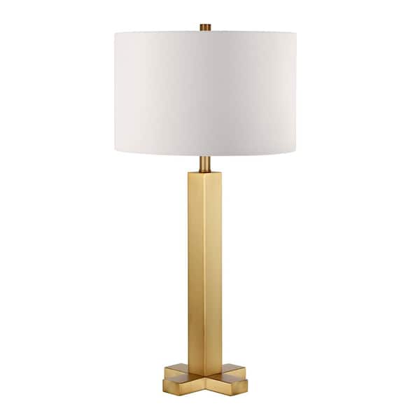 Meyer&Cross Dunand 27.25 in. Brass Table Lamp