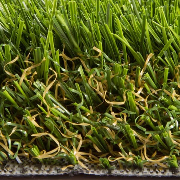 Bonita 15 ft. Wide x Cut to Length Green Artificial Grass Carpet