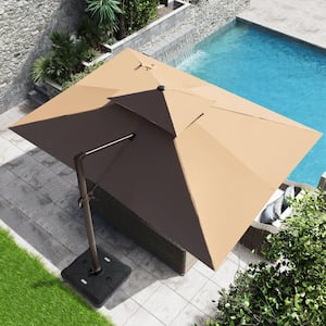 10 foot patio umbrella ace 10' Offset Patio Umbrella - UV Protection & Tilt