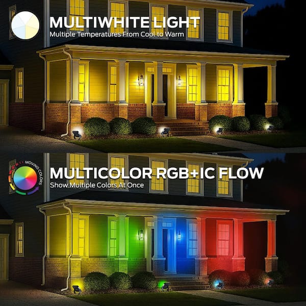 Monster Smart App 800 Lumen Sound Reactive Multicolor Outdoor