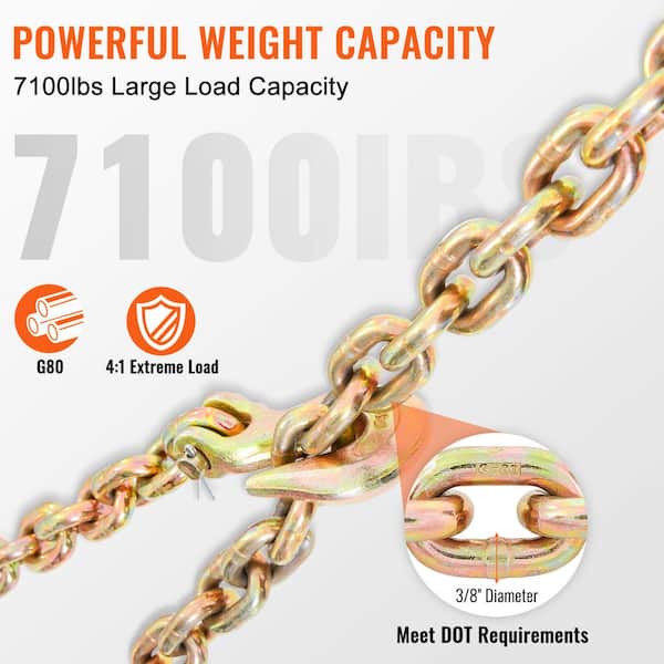SKYSHALO Transport Binder Chain, 7100 lbs. Working Load