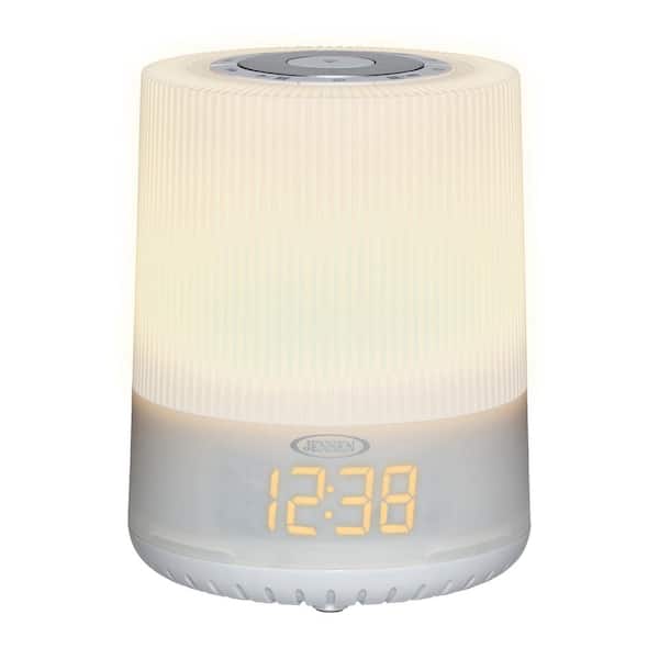 JENSEN Mood Lamp Digital Dual Clock Radio JCR-360 - The Home Depot
