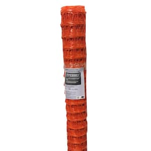 4 ft. x 100 ft. Orange Barrier Fence