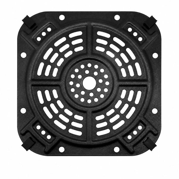 8.5 x 8.5 in Square Air Fryer Grill Pan Crisper Plate Replacement for Ninja 5 Qt 4-in-1 and 5-in-1 Pro Models