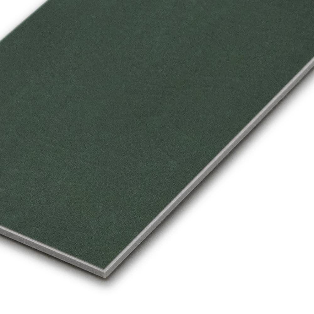 Green Stone Composite Peel and Stick Subway Wall Tiles