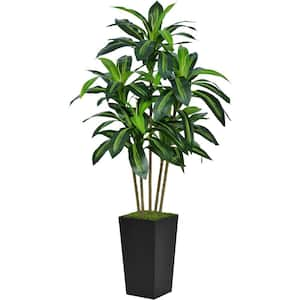 5 ft. Green Artificial Dracaena Tree