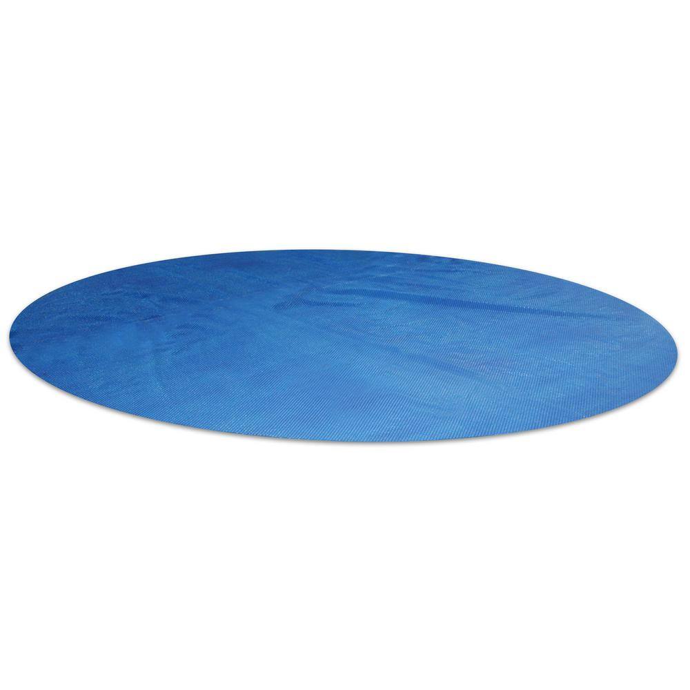 MIDWEST CANVAS Midwest Solar Cover 18 ft. Round Blue Above Ground Pool
