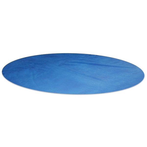 MIDWEST CANVAS Midwest Solar Cover 18 ft. Round Blue Above Ground Pool Solar Cover