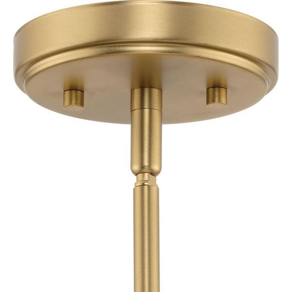 Progress Lighting Tosca Collection 6-Light Matte Black Modern Luxe Chandelier