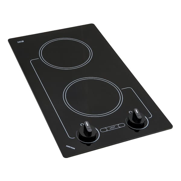 Kenyon Caribbean Series 12 in. Radiant Electric Cooktop in Black with 2  Elements 120-Volt B41601 - The Home Depot