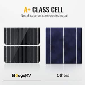 9BB 100-Watt Mono Solar Panel 21.9% High-Efficiency Half-Cut Cells Monocrystalline