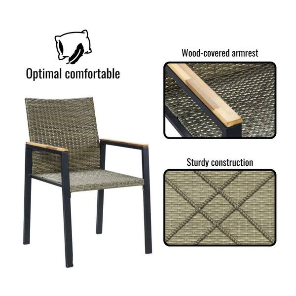 ace hardware patio table with umbrella hole 31" Square Bar Table with Umbrella Hole