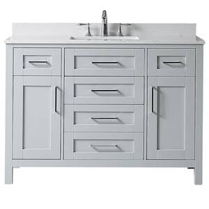 Gray - 48 Inch Vanities - Bathroom Vanities - Bath - The Home Depot