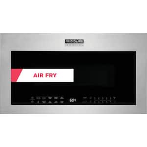 30 in. 1.9 cu. ft. Over-the-Range Microwave in Stainless Steel with Vent and Air Fry