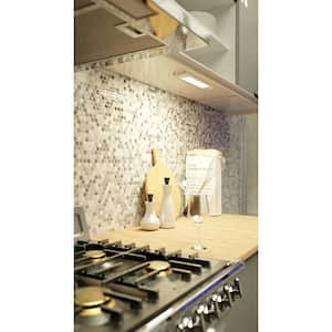 Plug-In 12 in. Integrated LED White Selectable Under Cabinet Light with Motion Sensor