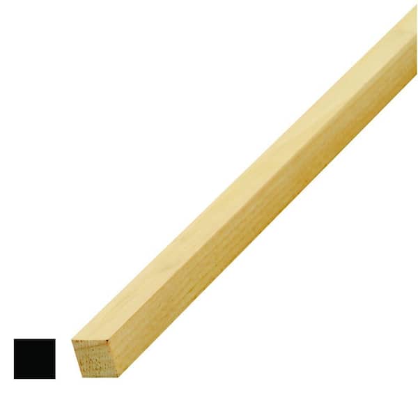 11/16 in. D x 11/16 in. W. x 96 in. L Pine Wood S4S (9-Pack)