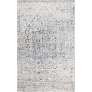 Chateau Quincy Gray 6' 0 x 9' 0 Area Rug