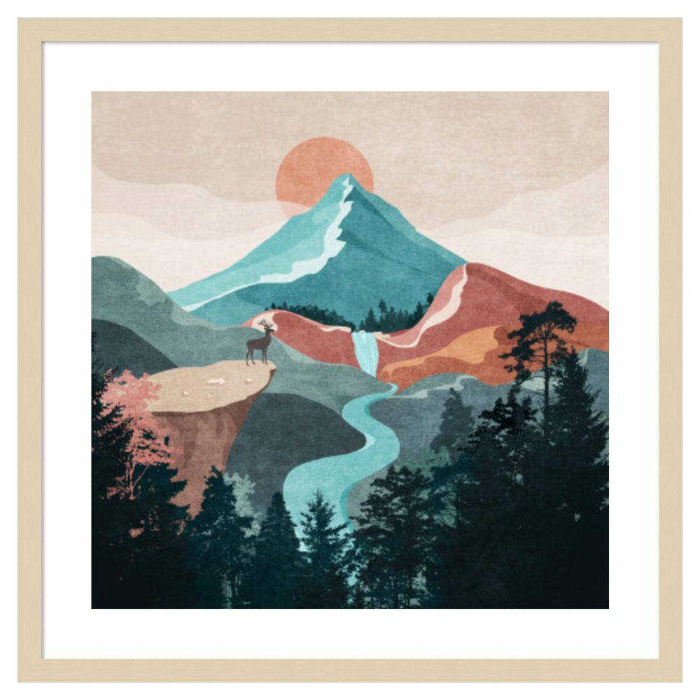Acannis by Emel Tunaboylu 1 Piece Framed Canvas Giclee Nature Art Print 25 in. x 25 in. price history on PriceWatchPro
