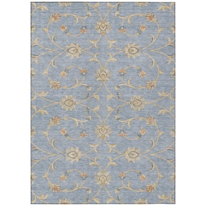 Abstract Writng Addison Rugs Chantille Machine Washable Indoor/Outdoor Abstract ACN3079 ...
