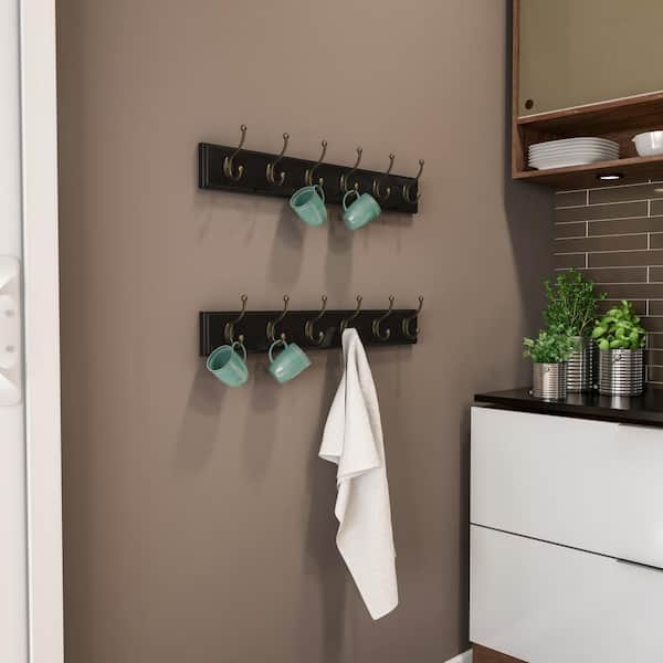  Vray Designs LLC 6mm Acrylic Wall Hooks - Ideal for Coat Rack,  Cap Holder and Towel Hook - Heavy Duty, and Stylish Coat Hook - Perfect for  Bathroom, Cabinet, and Kitchen 