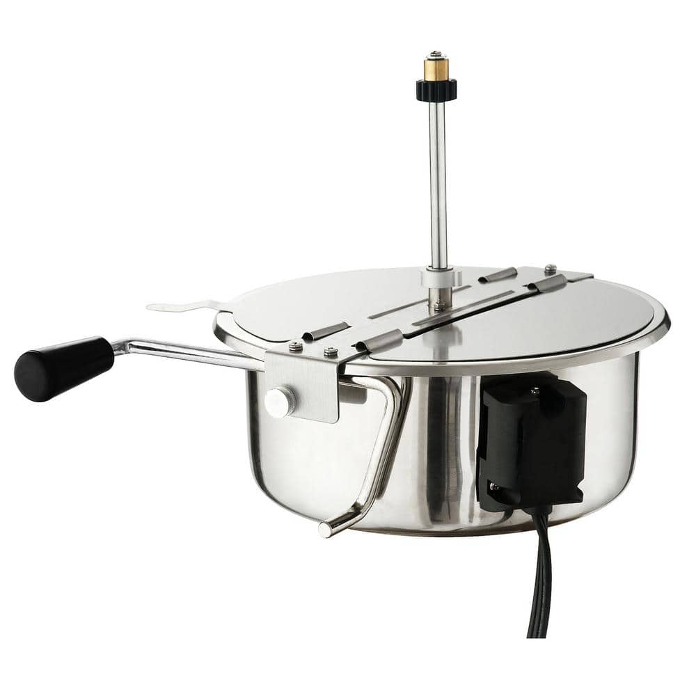 Lincoln Antique Black Steel Countertop Popcorn Machine