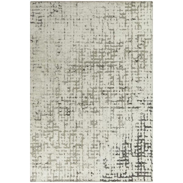 BALTA Howlett Tan 5 ft. x 7 ft. Abstract Area Rug