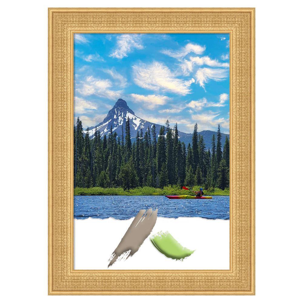 Trellis Gold 20x30 Wood Wall Picture Frame