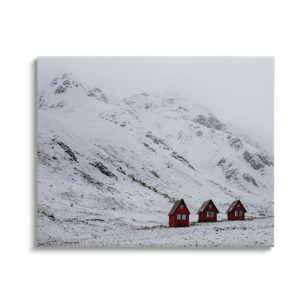 Snowy Mountain Pass by Daniel Sproul 1-Piece Unframed Graphic Print Nature Poster Art Print 20 in. x 16 in. price history on PriceWatchPro