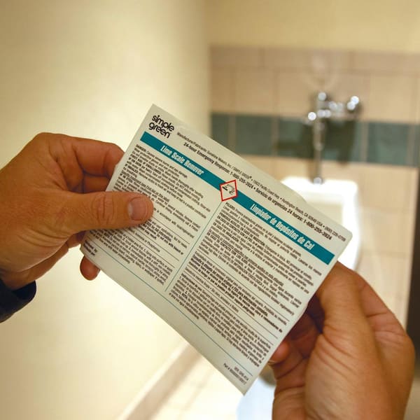 Lime Scale Remover Secondary Label (10-Pack)