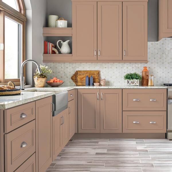 1 qt. #S210-4 Canyon Dusk Semi-Gloss Enamel Interior/Exterior Cabinet, Door & Trim Paint