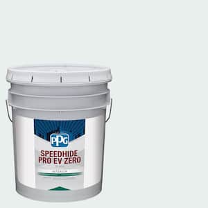 Speedhide Pro EV Zero 5 gal. PPG1153-1 Ice Castles Flat Interior Paint